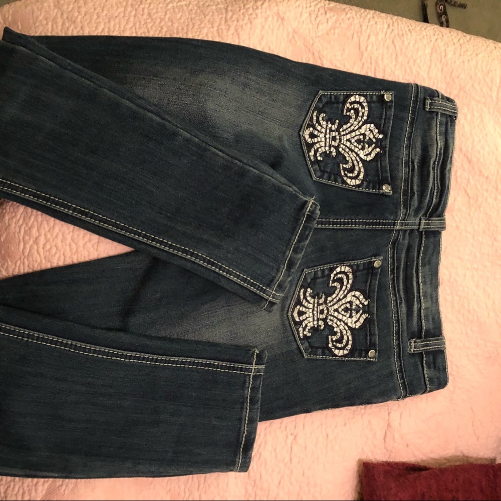 Bedazzled jeans